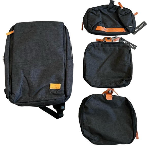 nordace Bags Nordace Siena Smart Backpack Black Usb Charging Port